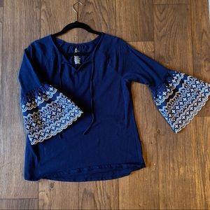 St. John’s Bay bell sleeve top